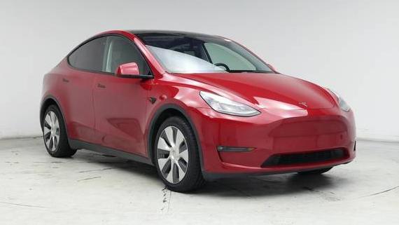 TESLA MODEL Y 2021 5YJYGAEE5MF295533 image